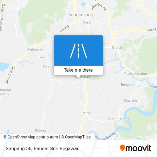 Simpang 56 map
