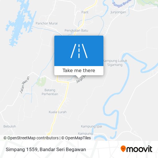 Peta Simpang 1559