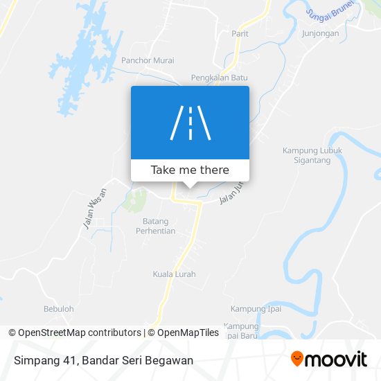 Simpang 41 map