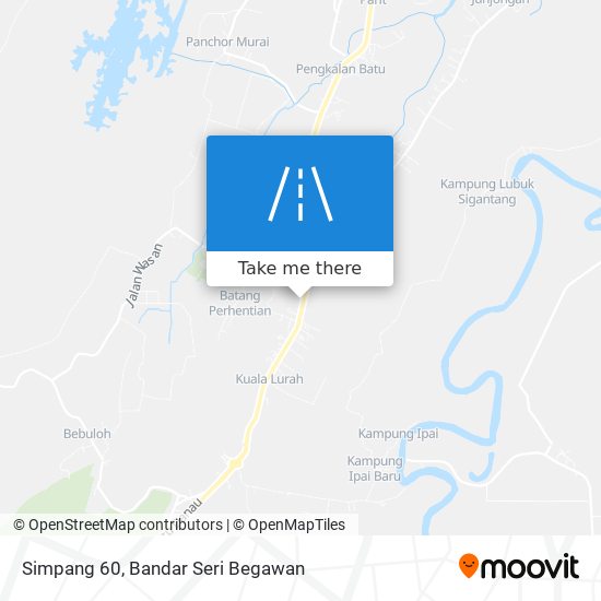 Simpang 60 map