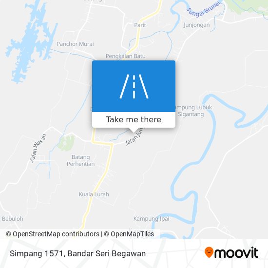 Simpang 1571 map