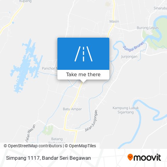 Simpang 1117 map