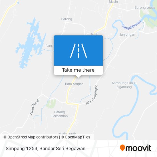 Simpang 1253 map