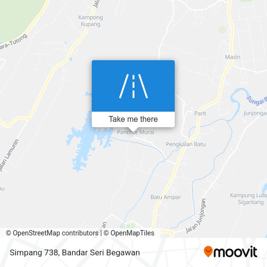 Simpang 738 map