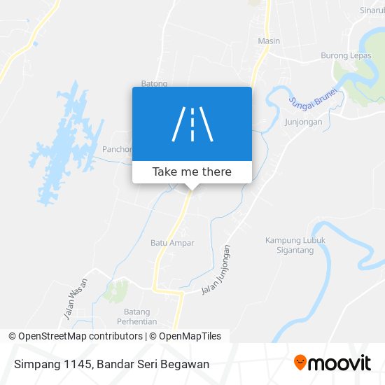 Simpang 1145 map