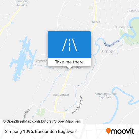 Simpang 1096 map