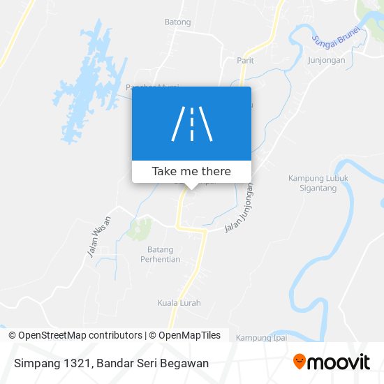 Simpang 1321 map