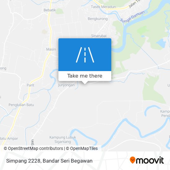 Simpang 2228 map