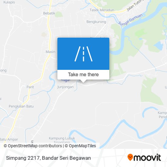 Simpang 2217 map