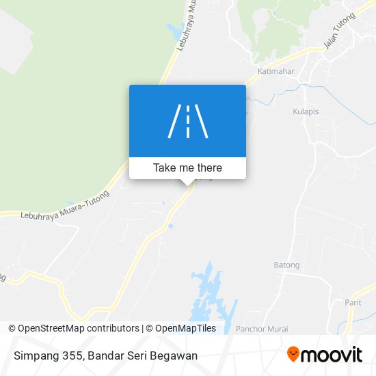 Simpang 355 map