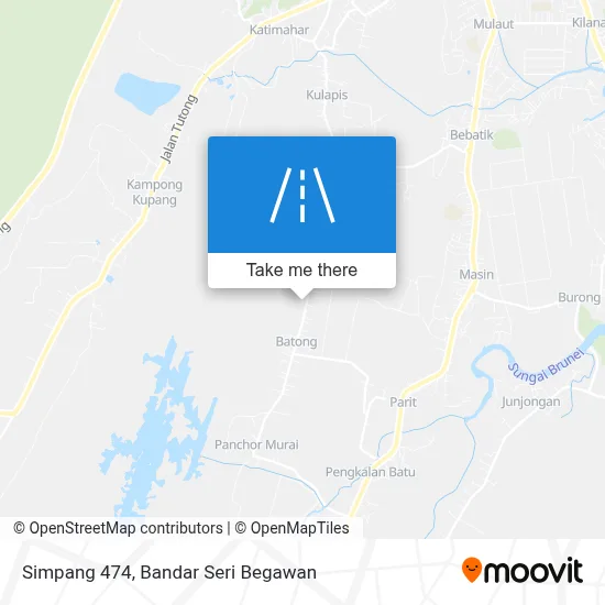 Simpang 474 map