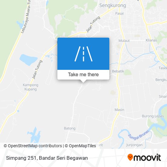 Simpang 251 map