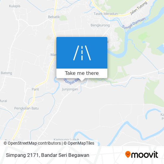Simpang 2171 map