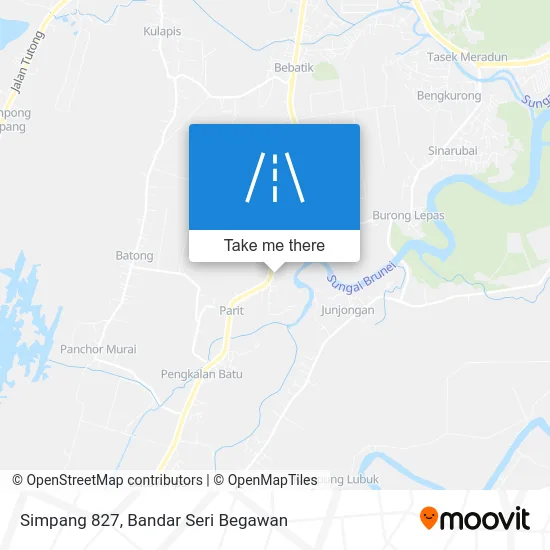 Simpang 827 map