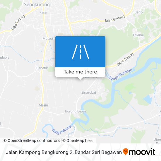 Jalan Kampong Bengkurong 2 map