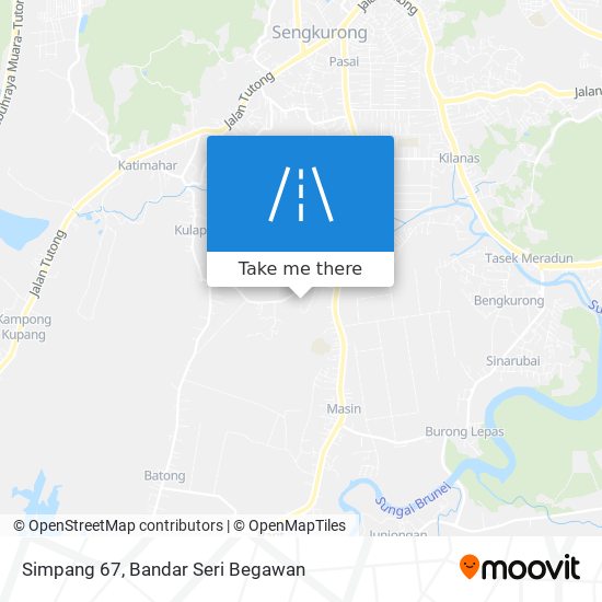 Simpang 67 map