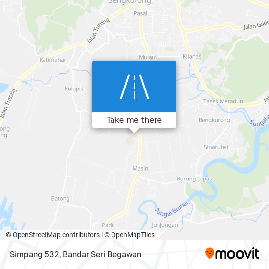 Simpang 532 map