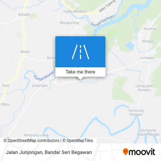 Jalan Junjongan map