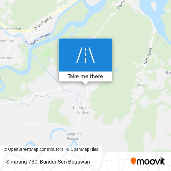 Peta Simpang 730