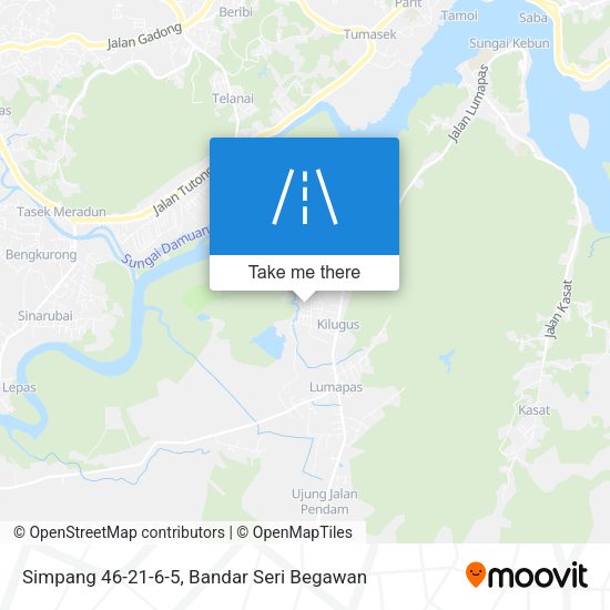 Simpang 46-21-6-5 map