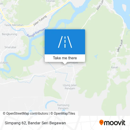 Simpang 62 map