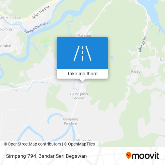 Simpang 794 map