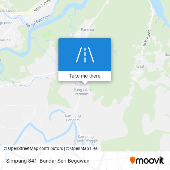 Simpang 841 map