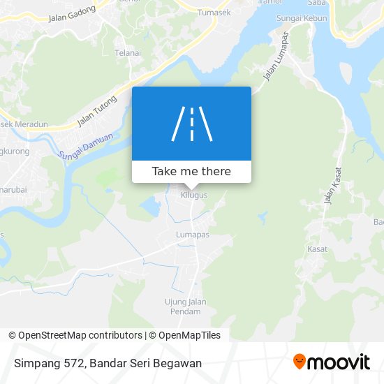 Simpang 572 map