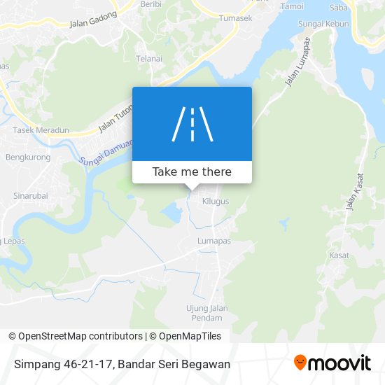 Simpang 46-21-17 map