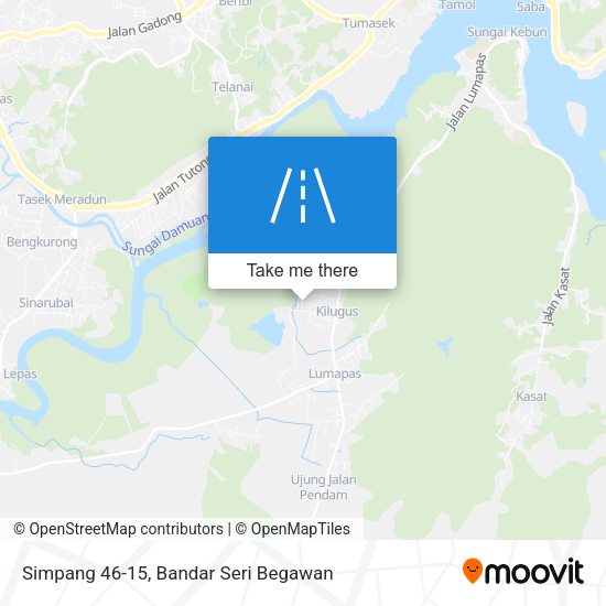 Simpang 46-15 map