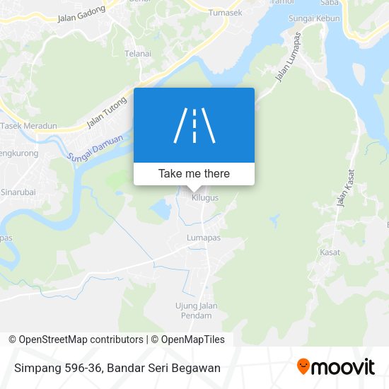 Simpang 596-36 map