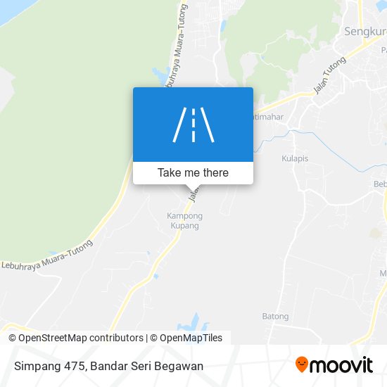 Peta Simpang 475