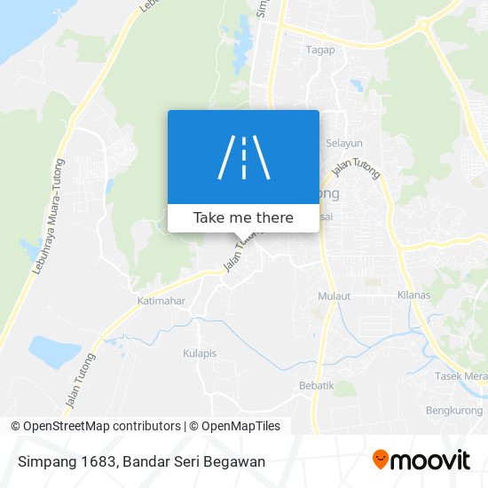 Simpang 1683 map