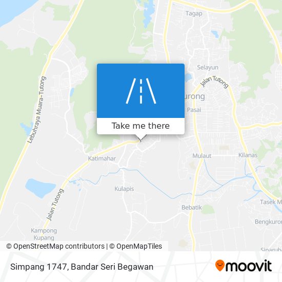Peta Simpang 1747