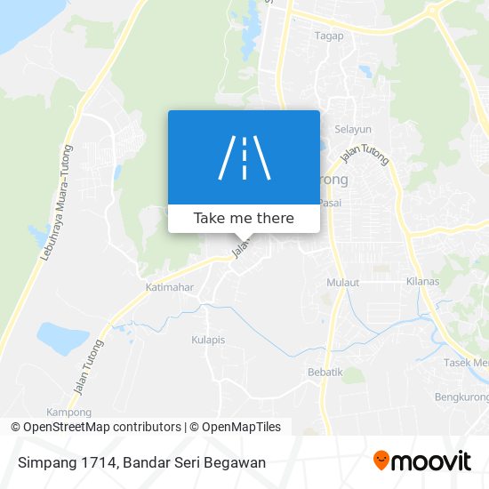 Simpang 1714 map