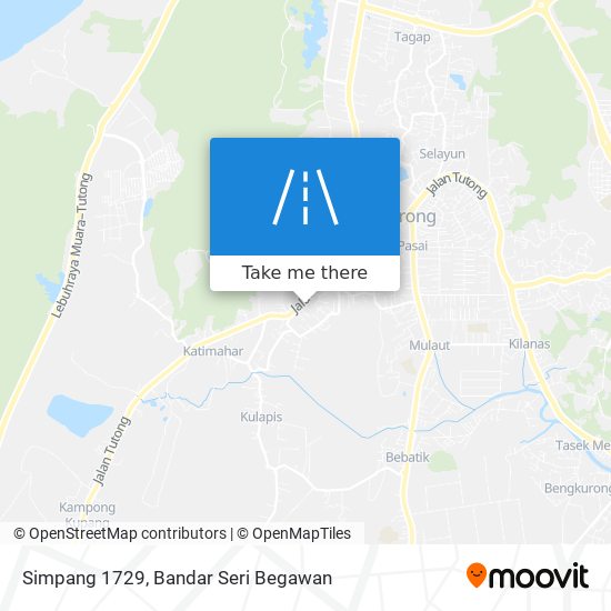 Simpang 1729 map