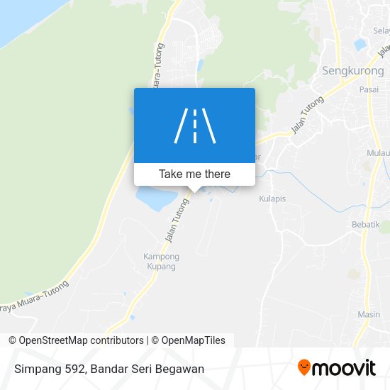 Simpang 592 map
