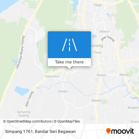 Simpang 1761 map