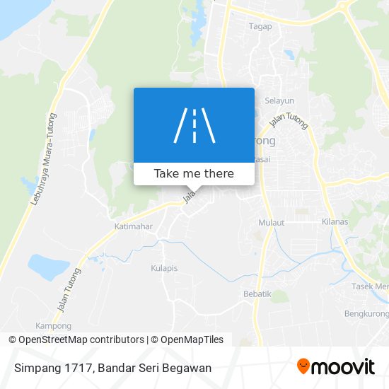 Simpang 1717 map