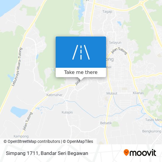 Simpang 1711 map