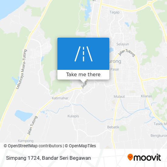 Peta Simpang 1724