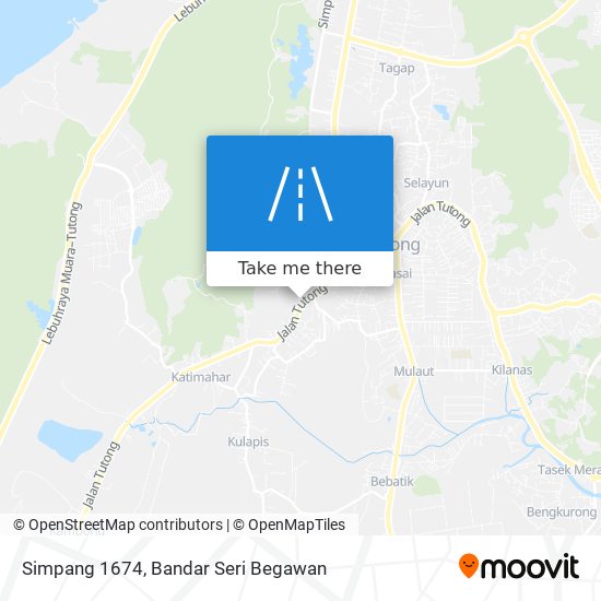 Simpang 1674 map