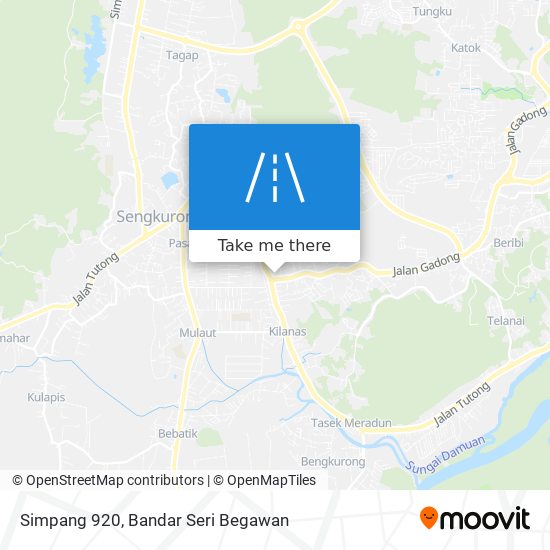 Peta Simpang 920