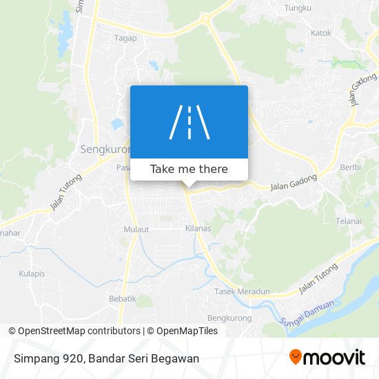 Simpang 920 map