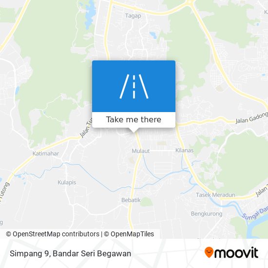 Simpang 9 map