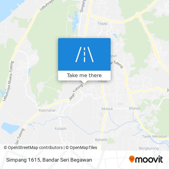 Peta Simpang 1615
