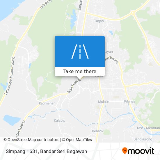 Simpang 1631 map