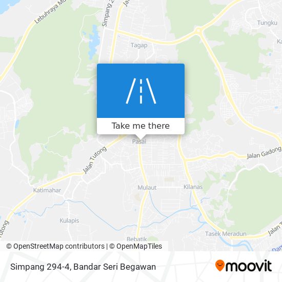 Simpang 294-4 map