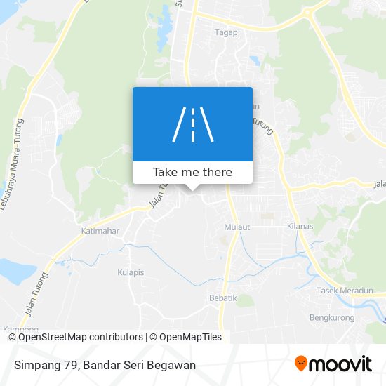 Simpang 79 map