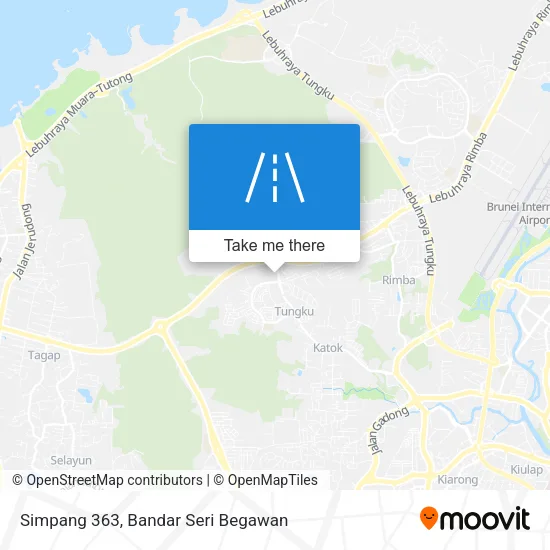 Simpang 363 map